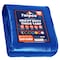 Tarpco Safety Heavy Duty Tarp, 100 ft L x 0.5 mm H x 100 ft W, 10 Mil, Blue, Polyethylene TS-155-100X100 - alternate 1